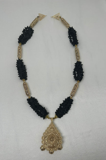Collier Skhab noir